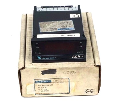 NEW NEWPORT / TRANSCAT NP/Q2001-GCR7 PANEL METER - Image 1 of 3