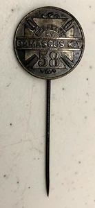 Vintage C. G. Braxmar Stick Pin Damascus Knights Templar 58 Brooklyn N.Y. - Picture 1 of 4