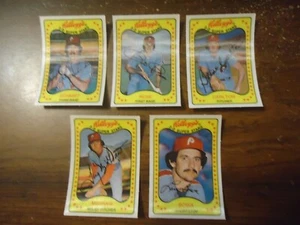 1981 Kelloggs Philadelphia Phillies Pete Rose Mike Schmidt Carlton Bowa McGraw - Picture 1 of 7