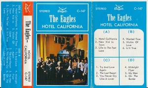Eagles hotel california + bonus 1976 Singapore / Malaysia Cassette rarity - Picture 1 of 4