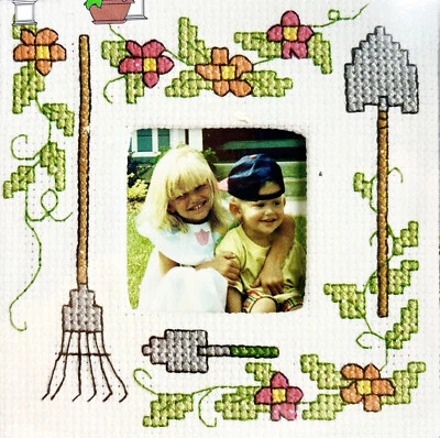 NEW 1996 Designs For The Needle Tools 2079 Cross Stitch Photo Frame Kit 12918 - Image 1 of 3