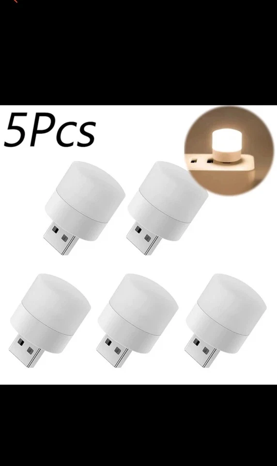 5 pcs USB Warm Light - Image 1 of 2