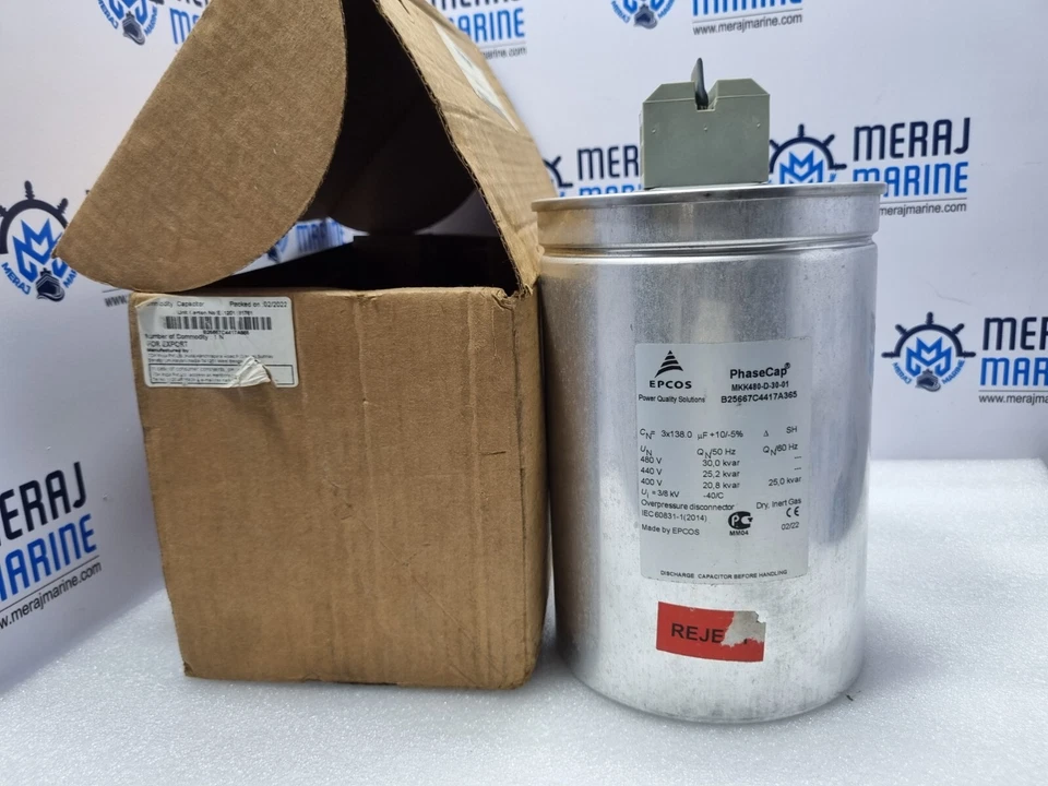 EPCOS MKK480-D-30-01 Capacitor B25667C4417A365 - Image 1 of 4