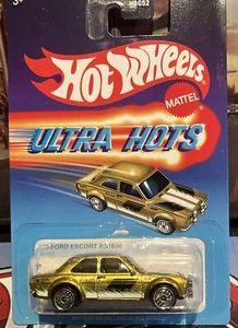 ‘70 FORD ESCORT RS1600 ULTRA HOTS 2024 HOT WHEELS GOLD SPECTRAFLAME 1/8 - Picture 1 of 5