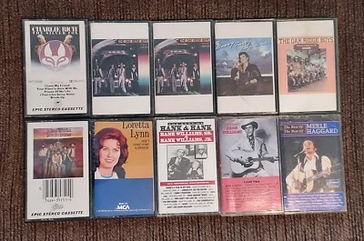 Vintage Country Music Cassettes Oak Ridge Boys Hank Williams Hank Williams Lot Foto 1 de 4