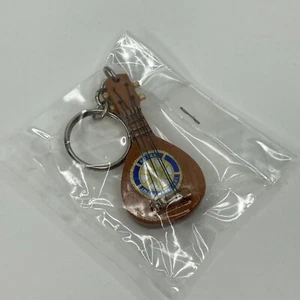 Rotary International Keychain Wooden Ukulele Celebrate 100 Years 2005 Chicago - Picture 1 of 7