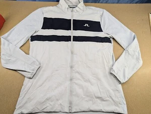Chaqueta híbrida para hombre J. Lindeberg Packlight talla XL gris golf claro medio - Imagen 1 de 13