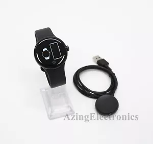 Google Pixel Watch 41 mm cassa in acciaio inox nero opaco GA03119-US taglia L - Foto 1 di 4