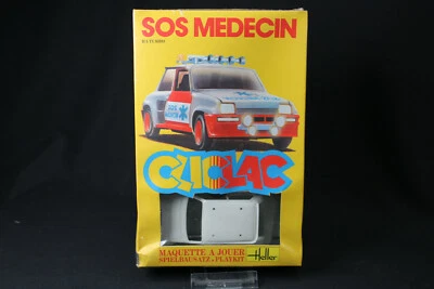 YQ079 HELLER 1/32 maquette cliclac renault 2022 R5 Turbo SOS Médecin 1983 doctor - Photo 1/3