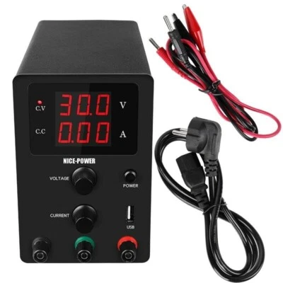 LCD Adjustable DC 30V60V Voltage Regulator Digital Display Power Supply - Image 1 of 4