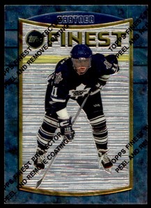 1994-95 TOPPS FINEST MIKE GARTNER TORONTO MAPLE LEAFS #96