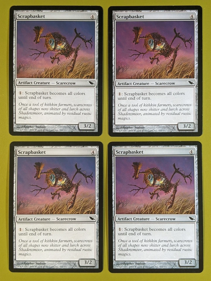 Scrapbasket x4 Shadowmoor 4x Playset Magic the Gathering MTG - Image 1 of 1