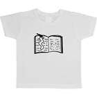 'Book Worm' Children's / Kid's Cotton T-Shirts (TS035631)