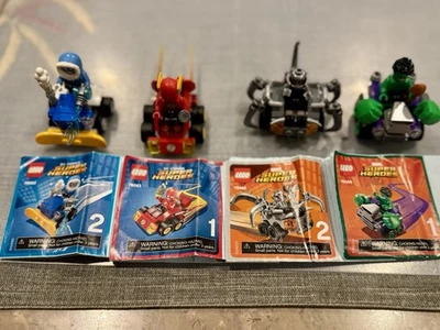 LEGO Mighty Micros:  Hulk vs. Ultron 76066 And 76063 The Flash vs. Captain Cold - Image 1 of 4
