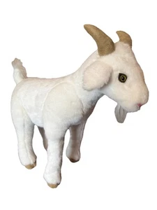 Peluche de cabra grande Melissa y Doug Life Like 22" de alto animal de peluche realista - Imagen 1 de 10