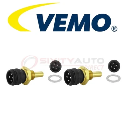2 pc VEMO Coolant Temperature Sensor for 1994-1995 Mercedes-Benz S600 - gy - Image 1 of 4