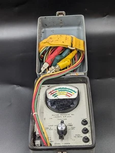 VINTAGE TELCO TEST SET, WILCOM PRODUCTS INC Model T136BSB CIRCUIT TEST SET - Picture 1 of 5