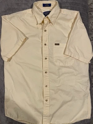Camisa De Colección Pendleton Informal Abotonada Amarillo Claro Talla Mediana Foto 1 de 4