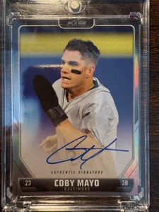 2024 Pulse Futures Edition Coby Mayo Auto SSP #A-CMA Orioles - Picture 1 of 2