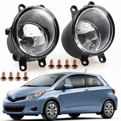 Nuevo par de luces antiniebla parachoques delantero derecho izquierdo para Toyota Yaris 2006-2019 EE. UU. Foto 1 de 4