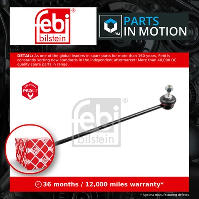 2x Anti Roll Bar Links Front Left or Right 17969 Febi Stabiliser Drop Link New - Image 1 of 4