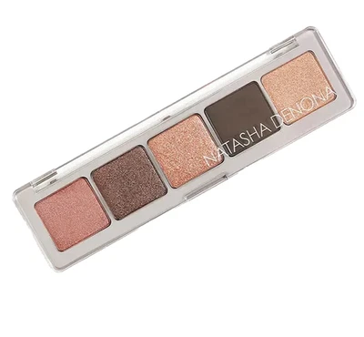 Natasha Denona Rose & Wood Eyeshadow Palette 5 Pan 9.7g Pink Neutral Shades NEW - Image 1 of 4