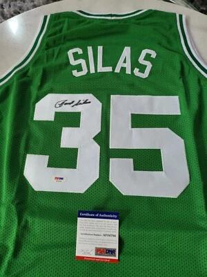 Paul Silas Autographed/Signed Jersey PSA/DNA COA Boston Celtics - Image 1 of 4