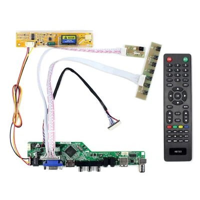 HDVGA AV USB LCD Controller Board For 13.3 " LTD133EX2A LTD133EX2Y LTD133EX2X - Image 1 of 4