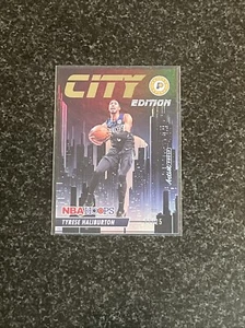 Tyrese Haliburton /25 Artist Proof City Edition Panini NBA Hoops 2023-24 No.2 - Bild 1 von 3