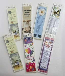 Vintage Lot Of 70 Antioch Bookmarks Packs Of 10 God Dogs Love Friends Prayer - Picture 1 of 4