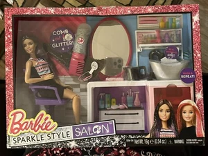 “RARE” Barbie Sparkle Style Salon NIB 2015 DMM65 *Read Description* Cosmotology - Picture 1 of 15