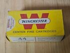 Vintage Wichester 44 S&W Empty Box In Fine Condition (Light Yellow Box)
