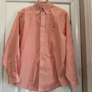 Southern Marsh Wrinkle Free Logo Checkered L/S Button Down Shirt Men's Sz M! - Picture 1 of 9