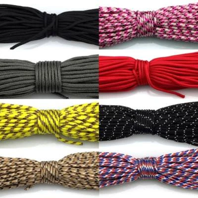 15-30Meter Micro Cord Paracord Flechtkordel 2mm Fallschirmleine Fallschirmschnur - Bild 1 von 4