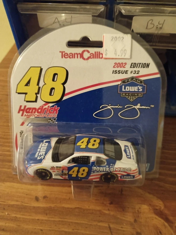 1/64 2002 JIMMY JOHNSON LOWES POWER OF PRIDE  TEAM CALIBER - Image 1 of 1