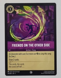 DISNEY LORCANA FIRST CHAPTER #64/204 FRIENDS ON THE OTHER SIDE COMMON ACTION - Picture 1 of 2