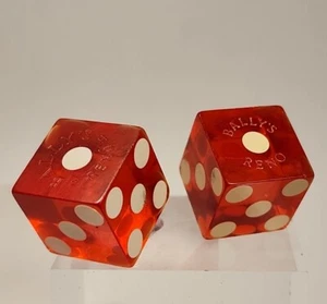 Vintage Bally's Reno Nevada 2 Craps Dice - Picture 1 of 1