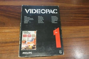 PHILIPS VIDEOPAC N° 1 : RACE / SPIN-OUT - CRYPTOGRAM - Picture 1 of 6