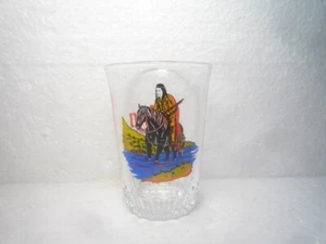 ALTES WINNETOU KARL MAY GLASS HEINA DIE KÖSTLICHE 1950iger / 1960iger - Bild 1 von 7