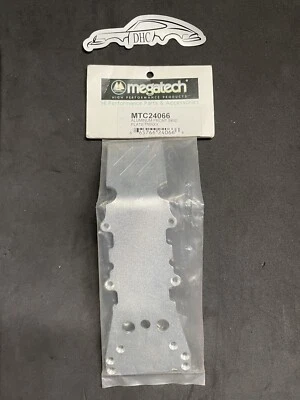 Megatech Vintage RC Car Part # MTC24066 Silver Alum. Front Skid T-Maxx E-Maxx - Image 1 of 2