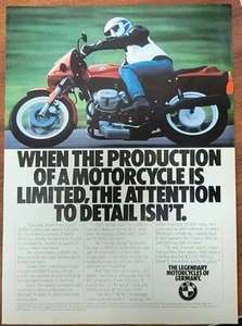 1983 BMW R65LS Motorcycle Print Ad - Picture 1 of 1
