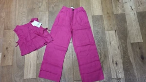 Zara Girls Linen Two Piece set 9 years old - Picture 1 of 16