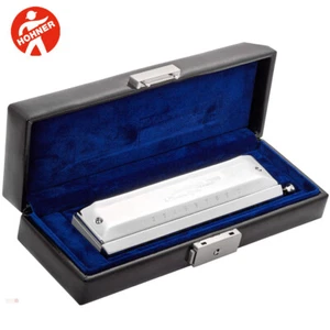 Hohner 7565-C Meisterbrille Chromatische Profi Mundharmonika Tonart C mit Etui - Bild 1 von 1