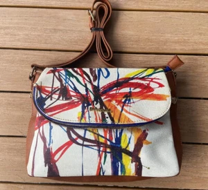 Sac à Main Dame Épaule Bandoulière DESIGUAL Acid Ink Breda Maxi Design Tendance - Imagen 1 de 13