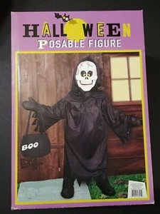 Halloween Poseable Figure Grim Reaper 36" NIB - Picture 1 of 3