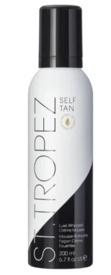 St Tropez SELF TAN Luxe Whipped Creme Mousse w/ Applicator Mitt 6.7 fl oz 07/25 - Image 1 of 4