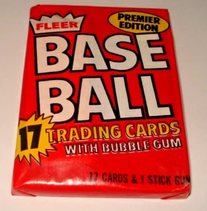 1981 Fleer Baseball Factory Sealed Wax Pack I have owned since 1981-read descrip - Picture 1 of 4