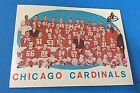 1959 Topps #118  "Chicago CardinalsTeam" Check List Football Card (EX)