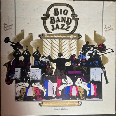 Big Band Jazz Box - 3 Cassettes 1927- 1955 • 80 Songs Miller Goodman Duke + LP - Image 1 of 4