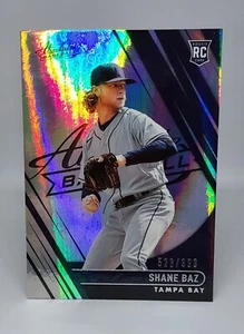 2022 Panini Absolute Rookies Spectrum /999 Shane Baz #RKS-7 Rookie RC - Picture 1 of 2